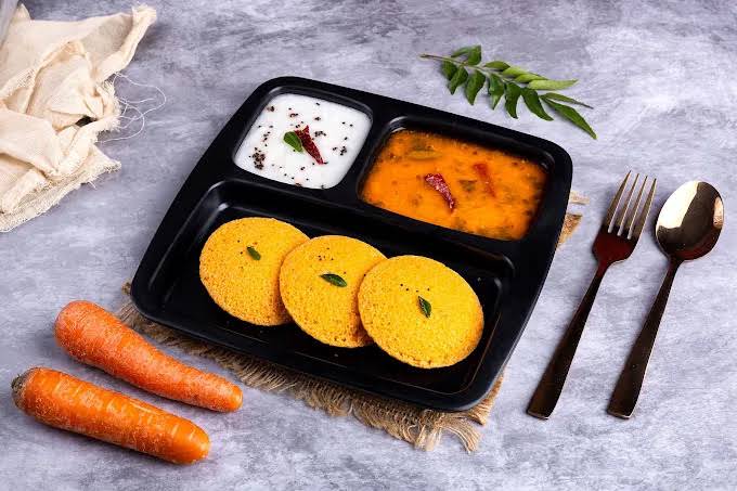 Ragi khaman from the Naadbramha Idli menu